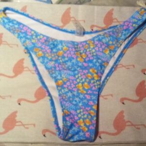 NWOT! Floral Bikini Bottoms